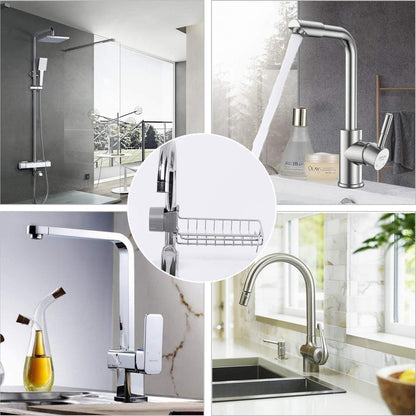 Stainless Steel Faucet Hanging Shelf Sponge Holders