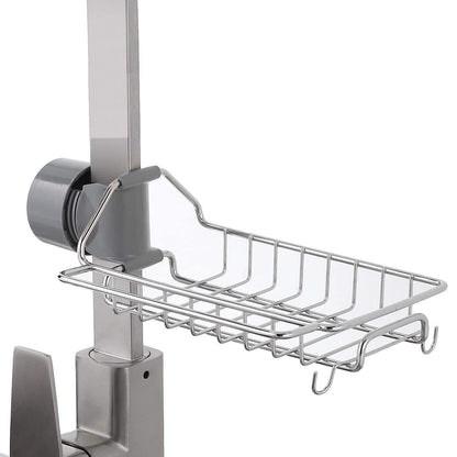 Stainless Steel Faucet Hanging Shelf Sponge Holders