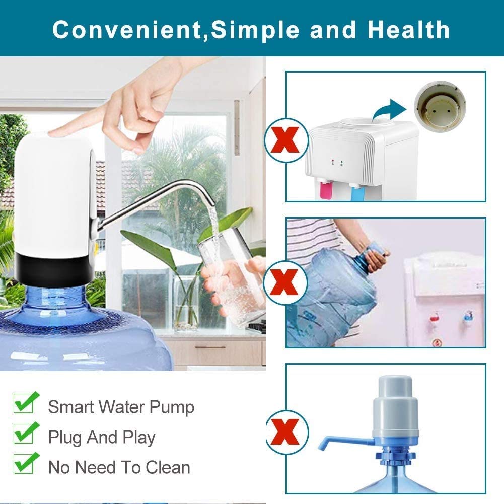 Wireless Water Can Dispenser Pump