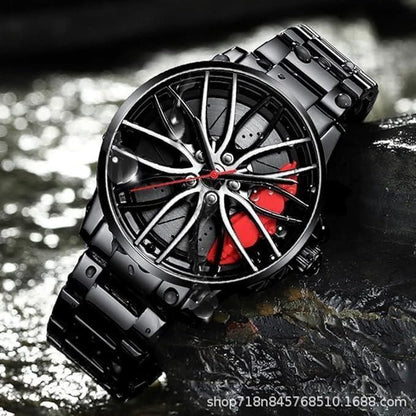 PU Leather Analog Watch