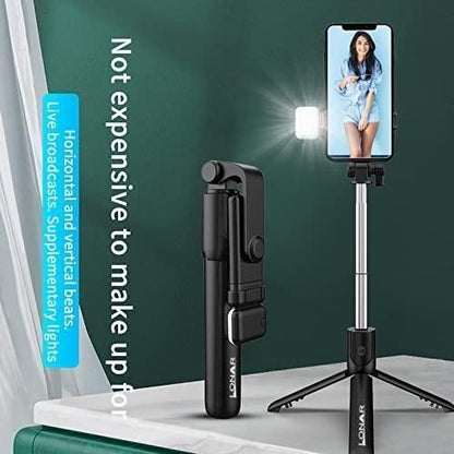 Selfie Stick Tripod with Bluetooth Remote