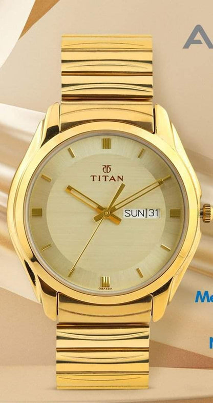 PU Leather Analog Watch