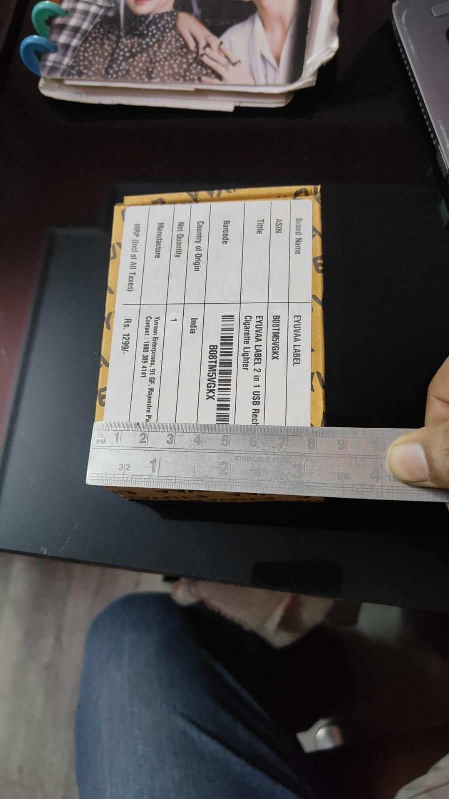 Mini Cylinder Smart LCD USB Lighter